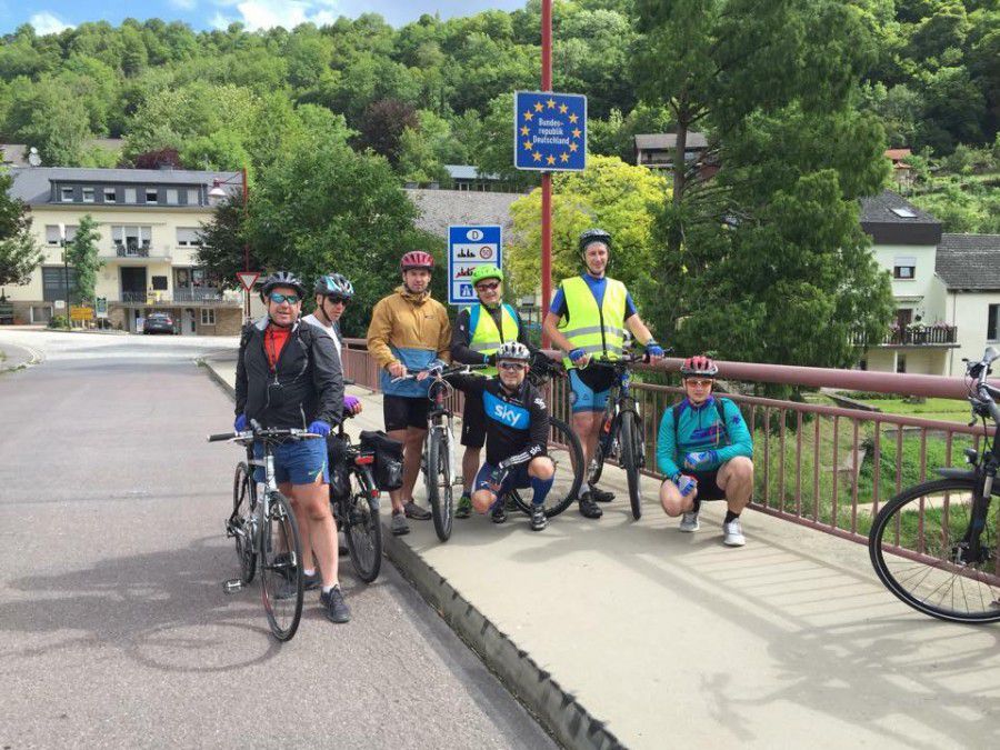 Ось так виглядає кордон Люксембурга з Німеччиною | Фото: Володимир Микитин