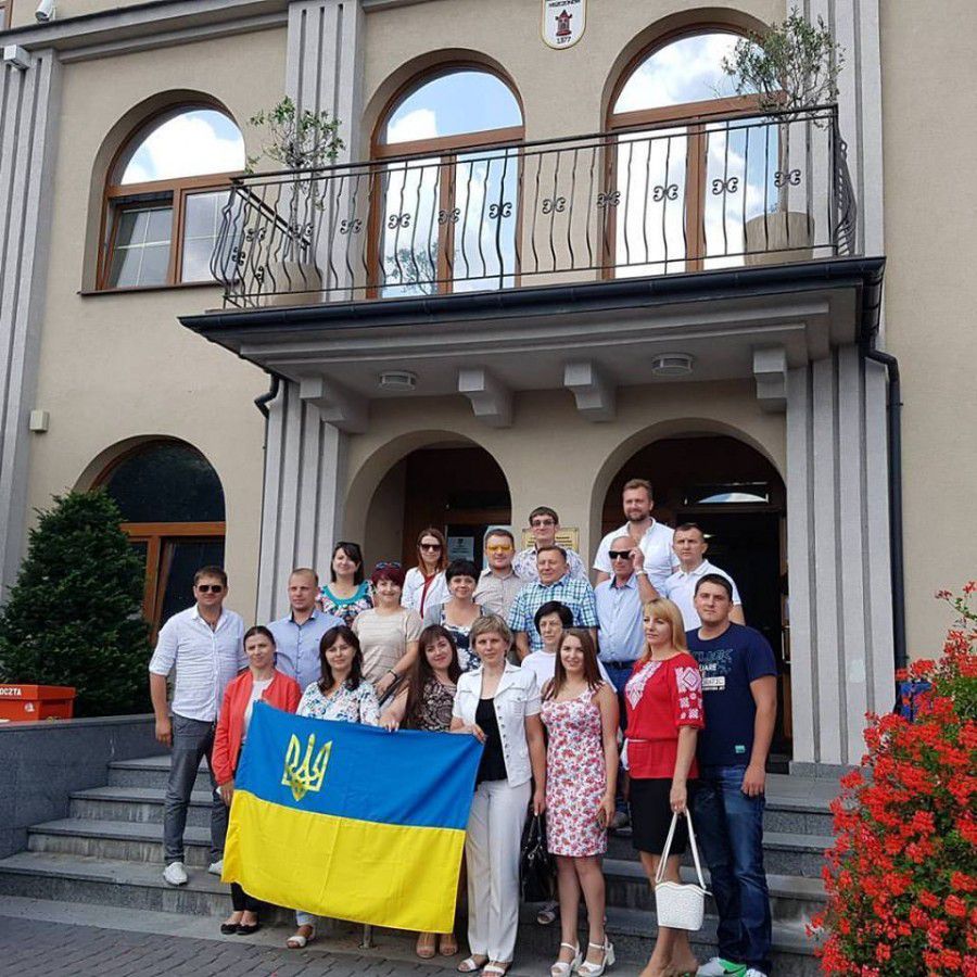 Представники від Верхннянської ОТГ взяли участь у другій сесії Академії лідерства, яка проходила у Варшаві | Фото: Вікто