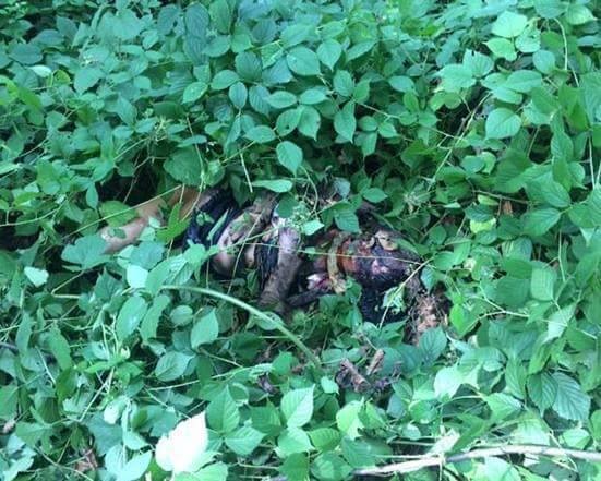 Так виглядало тіло жінки, коли його знайшли правоохоронці