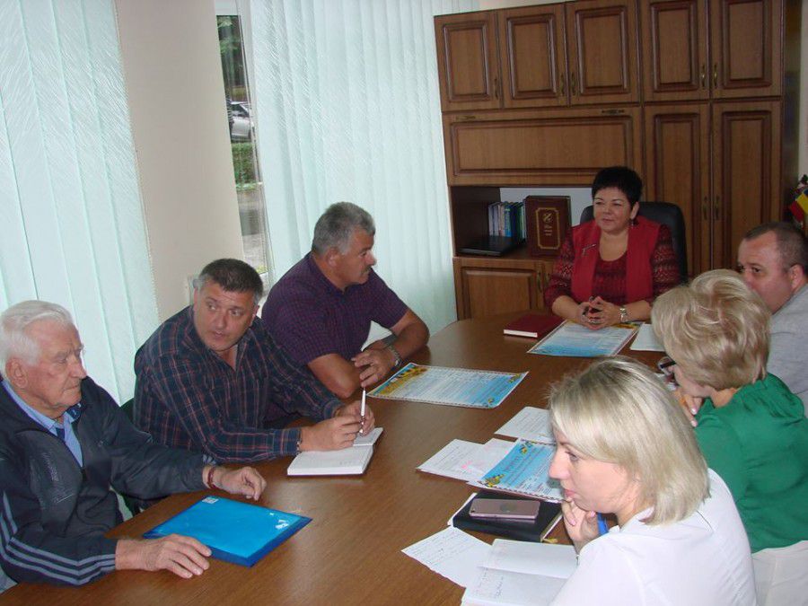 Голова райдержадміністрації Наталія Бабій провела чергове засідання оргкомітету з відзначення Дня Державного Прапора та 