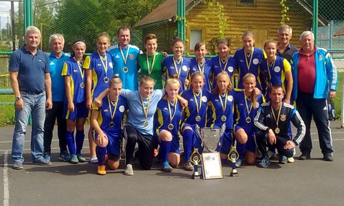 Костопільський "Ліцей" &ndash; переможець чемпіонату України серед дівочих команд Вищої ліги WU-17