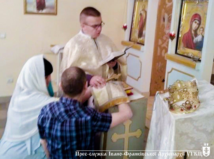 Церемонія відбулась в в&rsquo;язничній богослужбовій каплиці св. Миколая