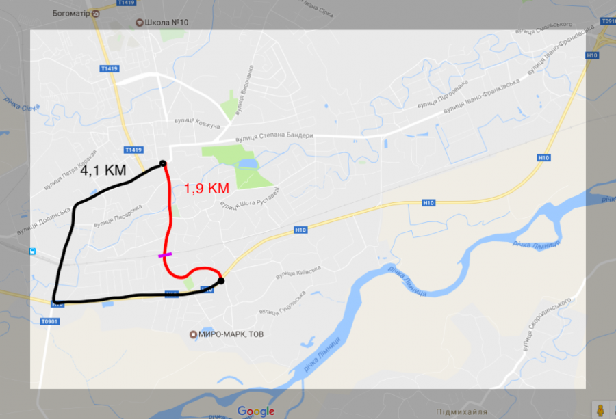 Скоротити відстань до міста міг би допомогти залізничний переїзд