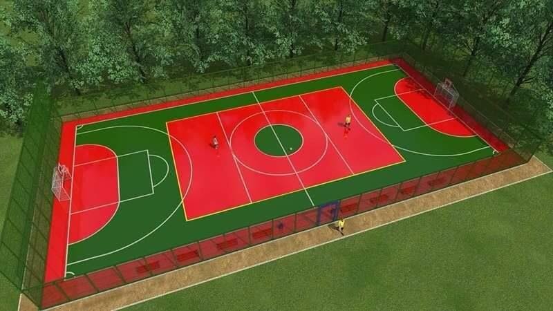 Ілюстрація. Для такого майданчика потрібна територія площею мінімум 480 кв. метрів або 16 х 30 метрів