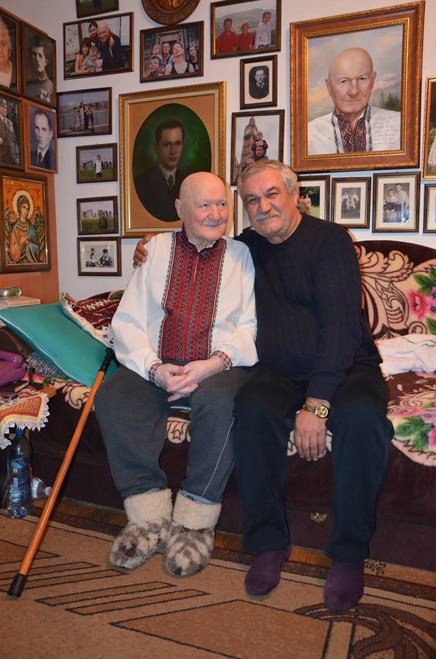 ВАСИЛЬ ШКЛЯР ВІДВІДАВ СОТЕННОГО УПА, КОТРИЙ СТАВ ПРОТОТИПОМ ГОЛОВНОГО ГЕРОЯ &laquo;ТРОЩІ&raquo;