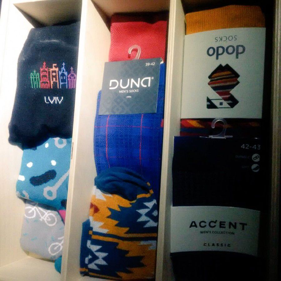 Шкарпетки українського виробництва поповнили колекцію прем'єр-міністра Канади Джастіна Трюдо.