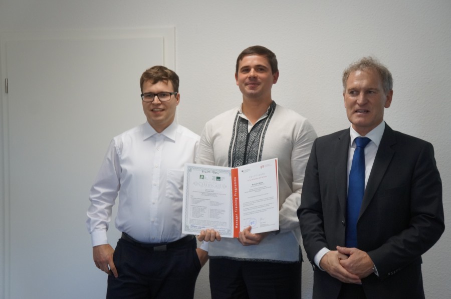 Андрій Найда з Німеччини привіз нові плани і напрацьовані домовленості