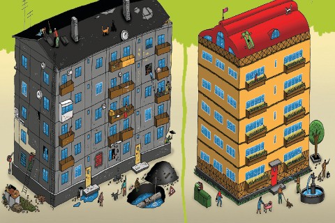 Ілюстрація. Йде до того, що мешканці міста будуть сплачувати за утримання свої будинків значно більше, ніж сьогодні спла