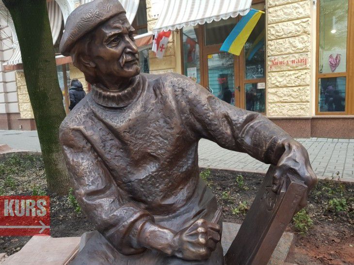 Кращий проект пам'ятника живописцю Опанасу Заливасі запропонував скульптор Ігор Семак