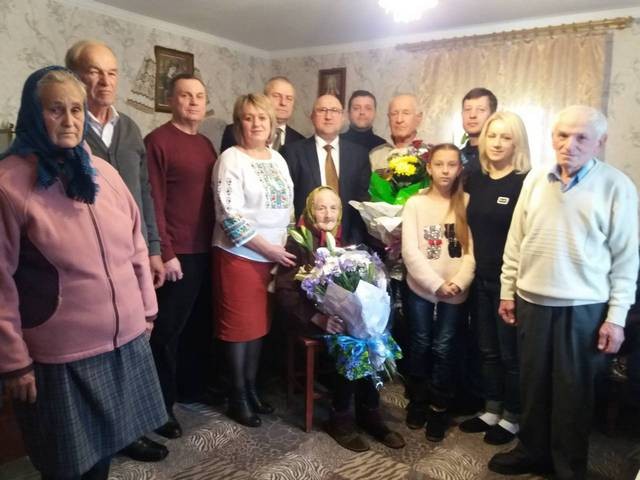 Прикарпатка відзначила столітній ювілей 