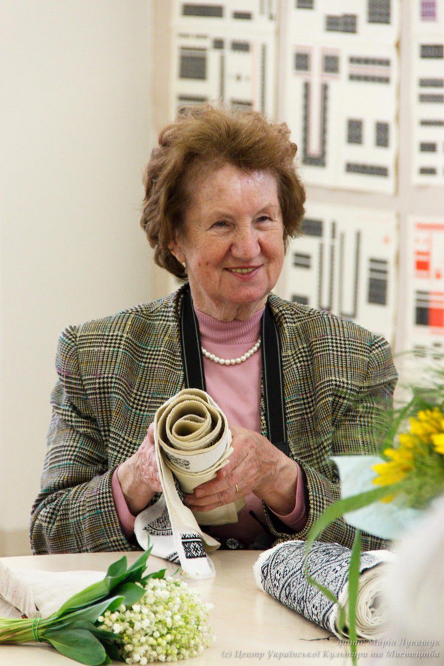 Президент України відзначив орденом княгині Ольги ІІІ ступеня майстриню художньої вишивки Ірину Свйонтек