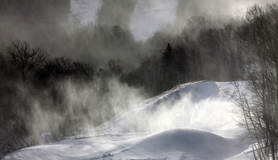 Ілюстрація. У Карпатах туристів &ldquo;здувало&rdquo; з підйомників