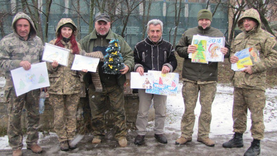 Волонтери побували на передовій