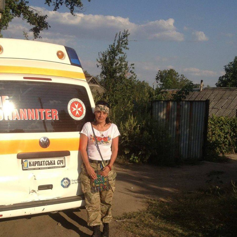 Світлана Іллівна неодноразово під час обстрілів надавала медичну допомогу бійцям в зоні АТО