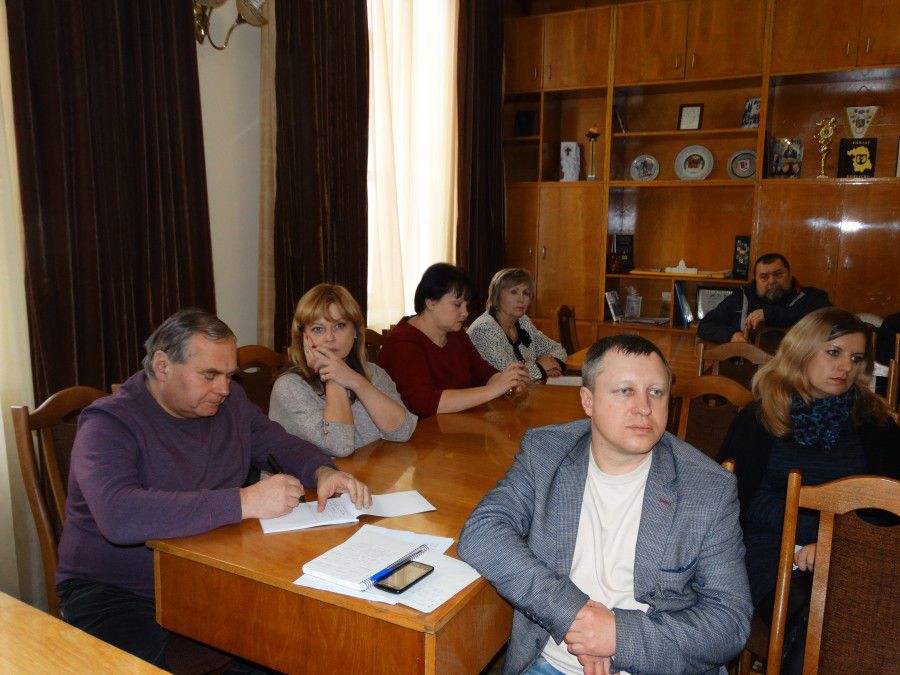 В залі засідань виконавчого комітету міської ради відбулася робоча зустріч керівників виконавчих органів міської ради та