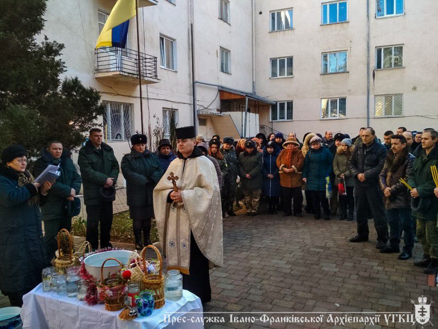 В Івано-Франківській установі виконання покарань №12 відбулася святкова Служба Божа