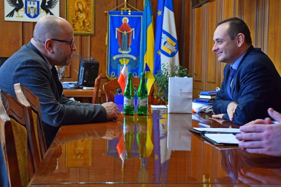 Генконсул та міський голова Івано-Франківська обговорили співпрацю