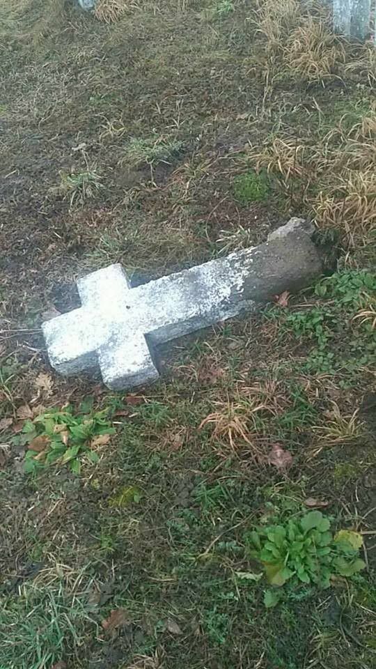 До цього часу у соцмережі калушани тільки публікували світлини повалених хрестів, проте ніхто не брався відновити їх