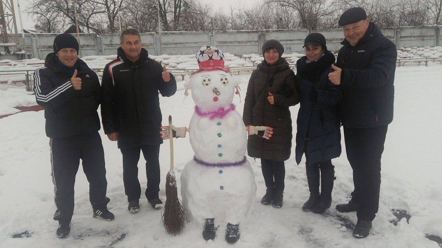 Цю композицію можна було б назвати "Закоханий у футбол" | Фото: Мар'яна Савка&lrm;