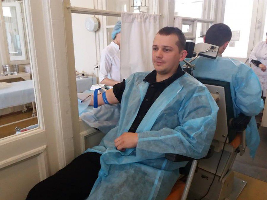 Прикарпатська поліція здала кров для онкохворих дітей