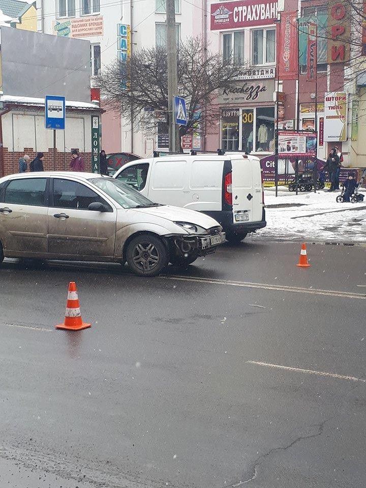 ДТП сталася просто на пішохідному переході