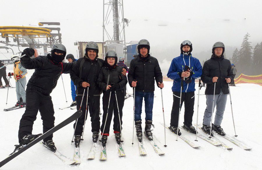 "Сушки" відвідали гірськолижний курорт