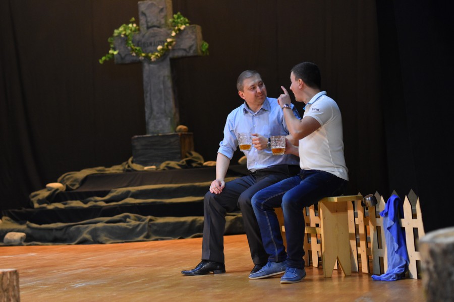 Вистава вразила грою акторів та емоціями | Фото: Михайло Слободяник