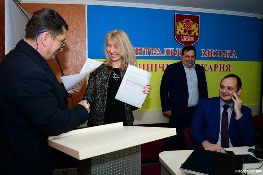 Центральна міська клінічна лікарня підписала угоду про співпрацю з ПРООН