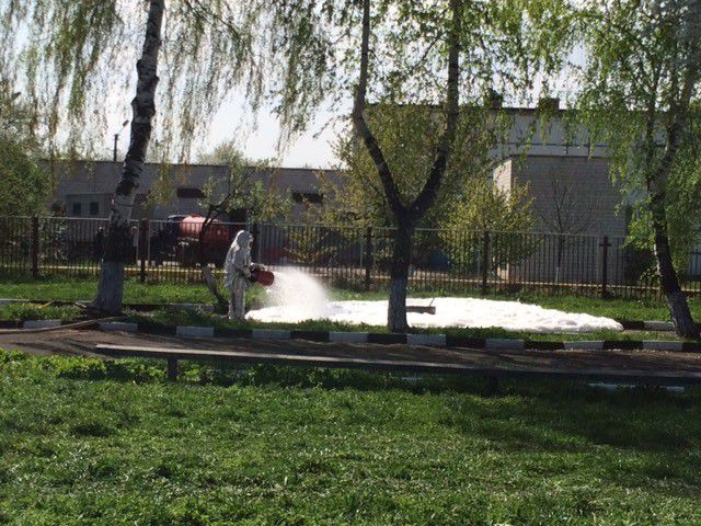 В рамках проведення навчально-польових зборів для учнів зорганізовано практичні заняття