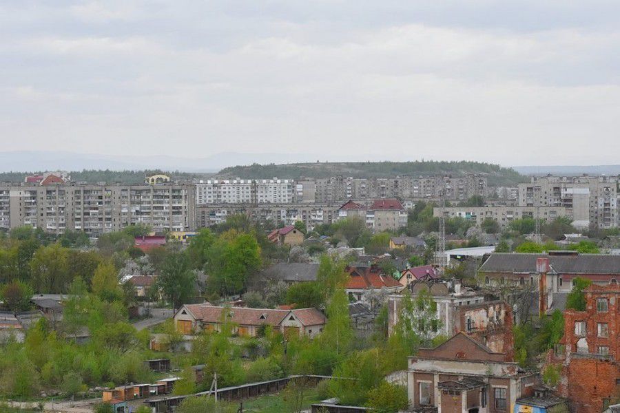 Калуш з висоти пташиного польоту 