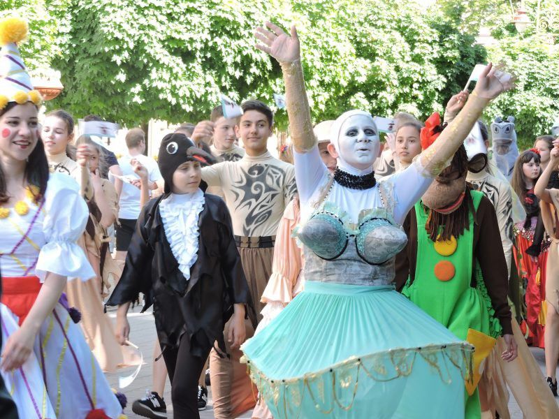 Флешмоб відбувся в рамках фестивалю "Карпатський простір"