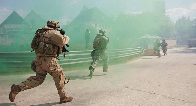 Українськ бійці побували на навчаннях НАТО 