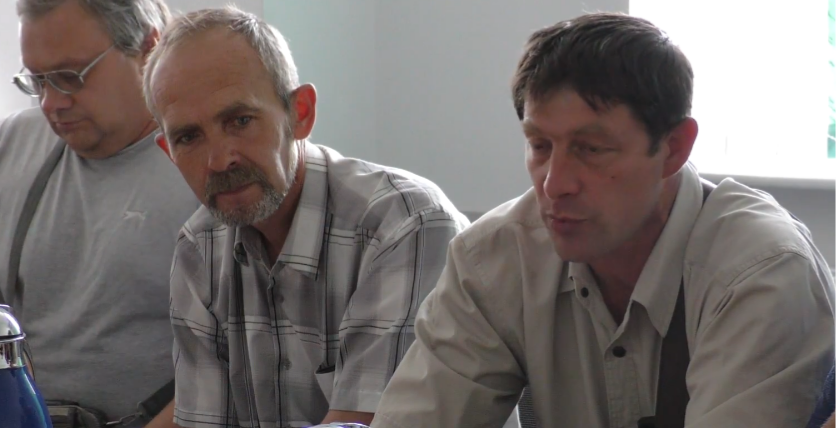 До Копанок приїхали 14 бджолярів на чолі з головою обласного товариства &laquo;Спілка пасічників Прикарпаття&raquo; Іван
