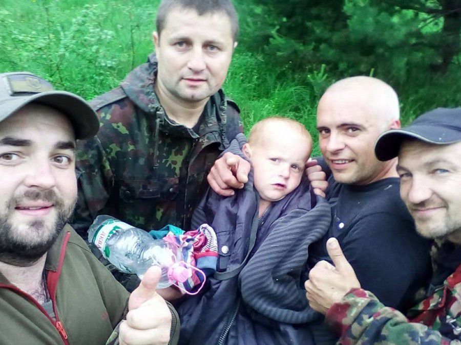 Калушани заблудилися. І саме це допомогло знайти дитину