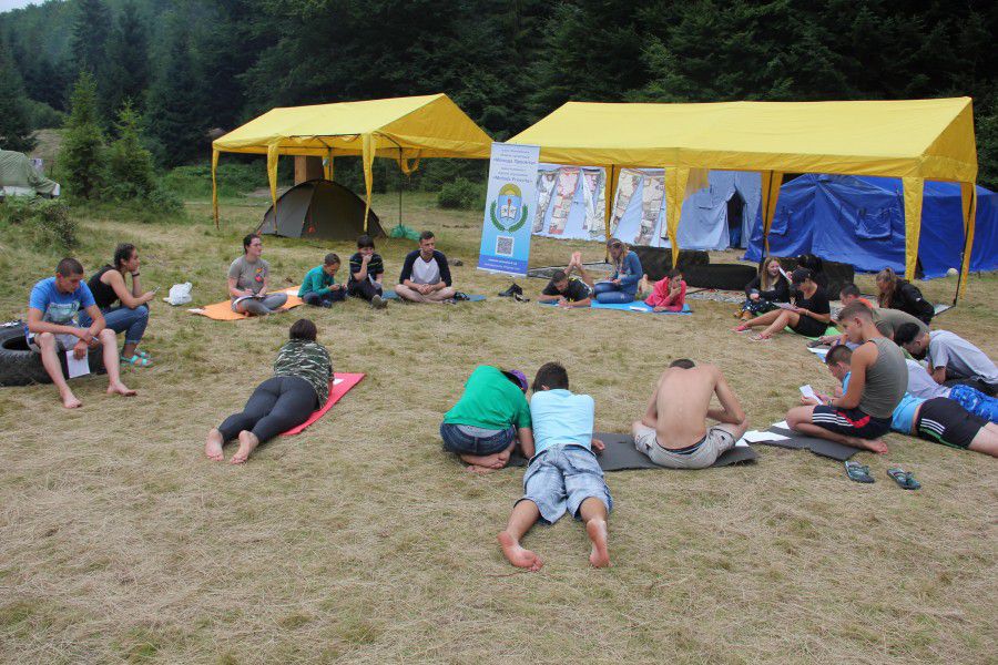  Закінчилося таборування Молодіжних радників поліцейських