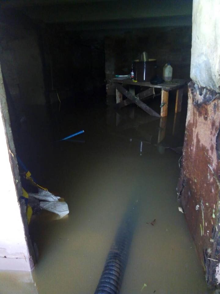 Вода затопила помешкання мешканців Болехова | Фото: Управління ДСНС  в Івано-Франківській області