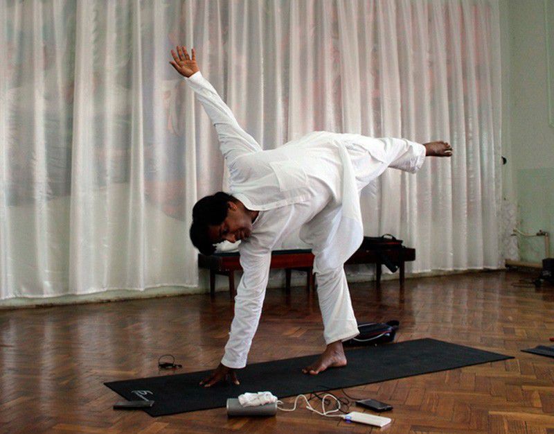 У калуському йога-марафоні брав участь йог із Індії Сатья Пракаш Шарма