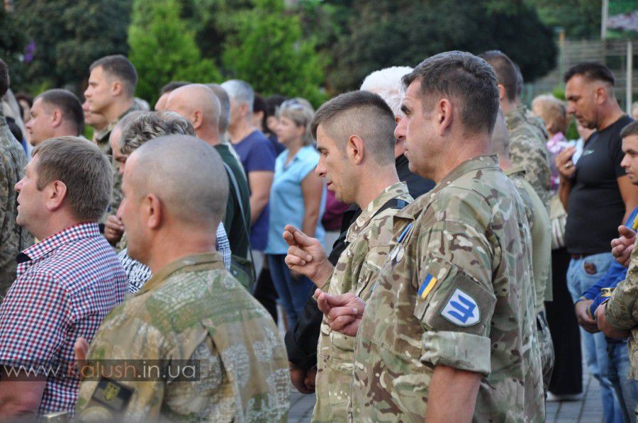 Бійці добровольчого батальйону "Донбас" вшанували своїх бойових побратимів, які загинули під Іловайськом | Фот