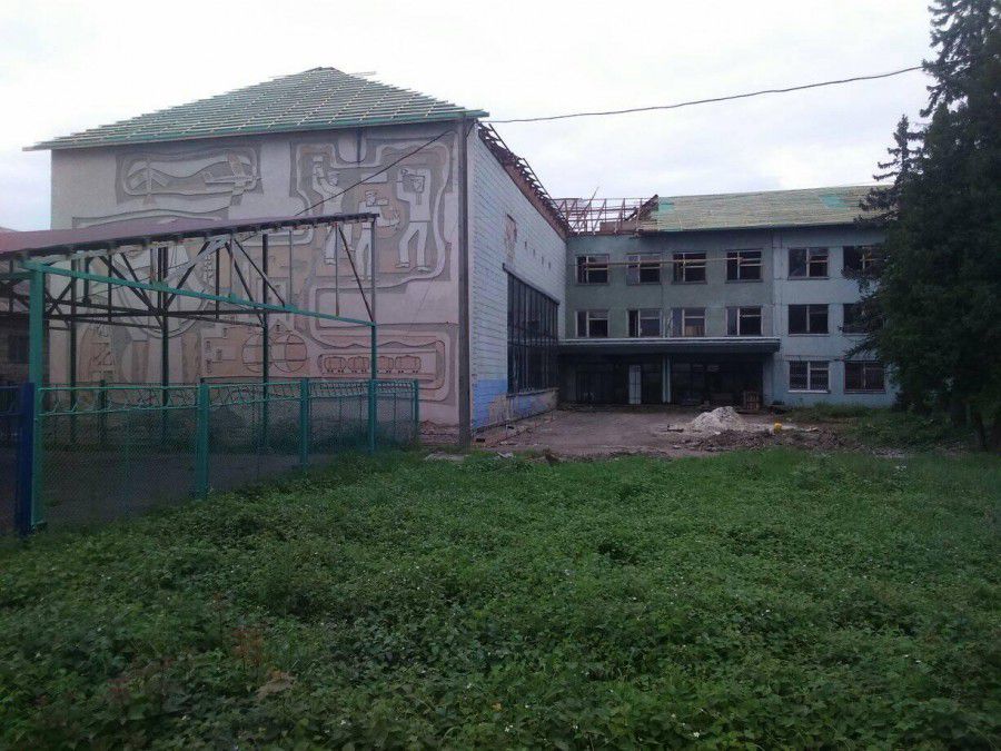 Так нині виглядає адміністративний корпус колишнього машинобудівного заводу на вулиці Долинська