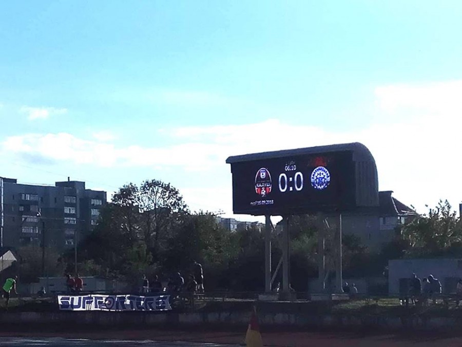 Нове та сучасне табло встановили на стадіоні "Хімік" 