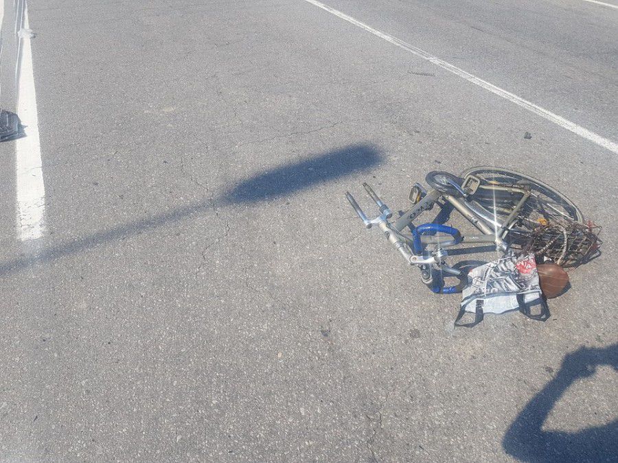 Постраждав велосипедист &mdash; чоловік пенсійного віку