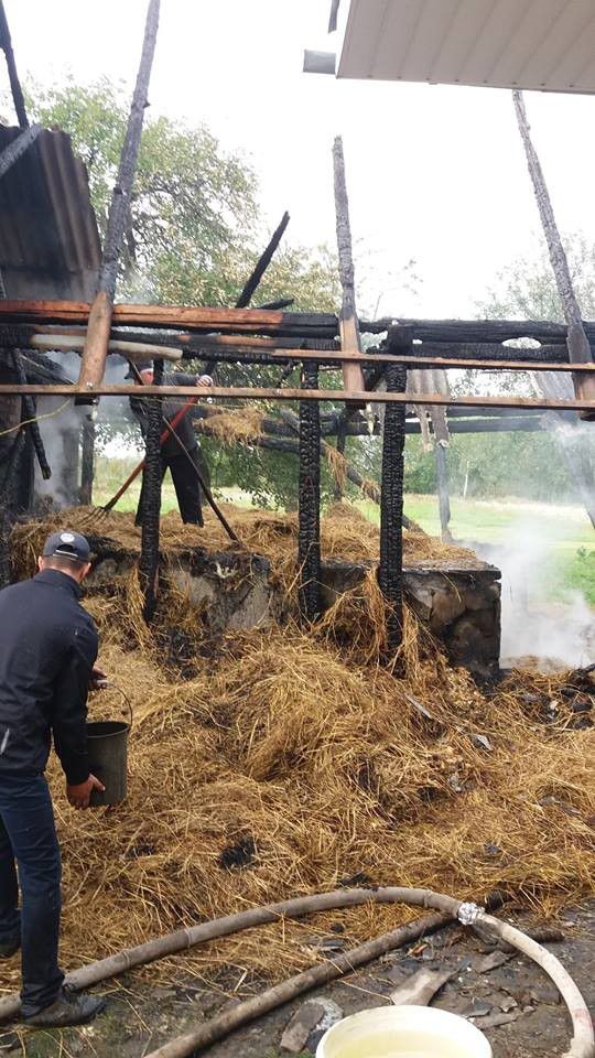 Ймовірною причиною загорання стало коротке замикання електропроводки