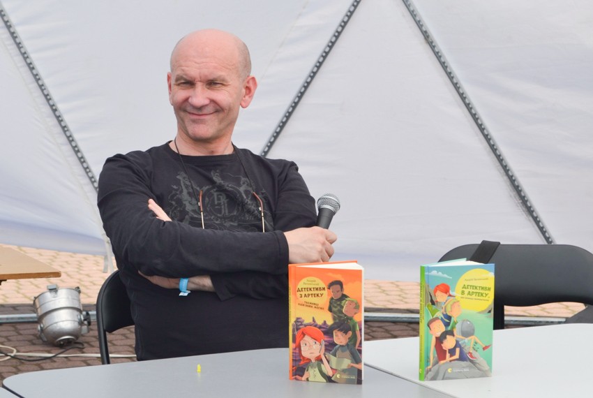 Початок бібліодрайву з книгами Андрія Бачинського &mdash; сьогодні о 13.30