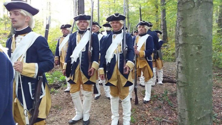 Зйомки проходять на Скелях Довбуша