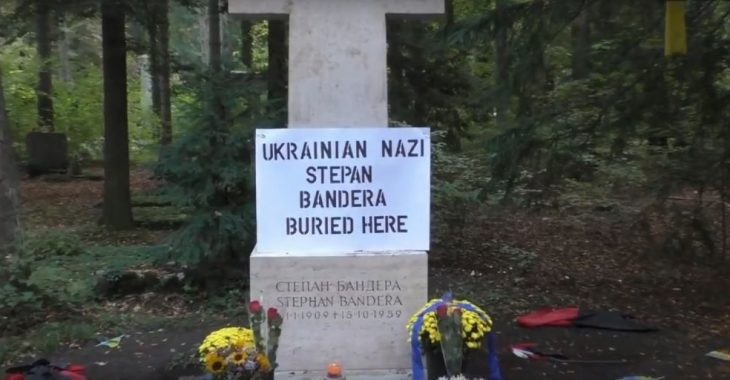 Блогер вчинив вандалізм у 59-ту річниці загибелі Провідника ОУН Степана Бандери