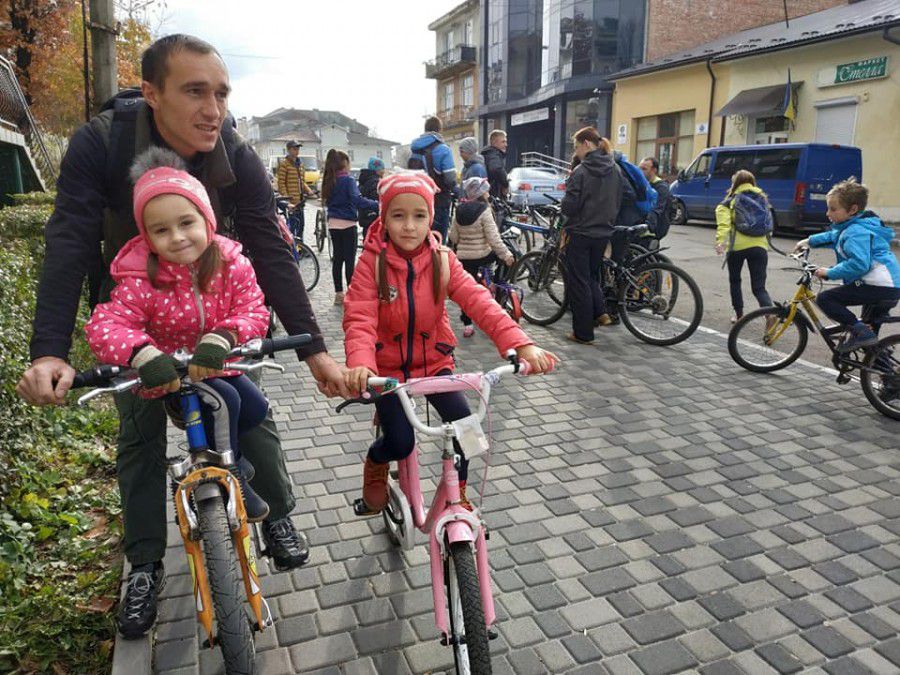 Найважливішим є те, щоб велосипедисти розуміли всі переваги двоколісного і його ризики | Фото: Таня Кіндюх, Оксана Пілян