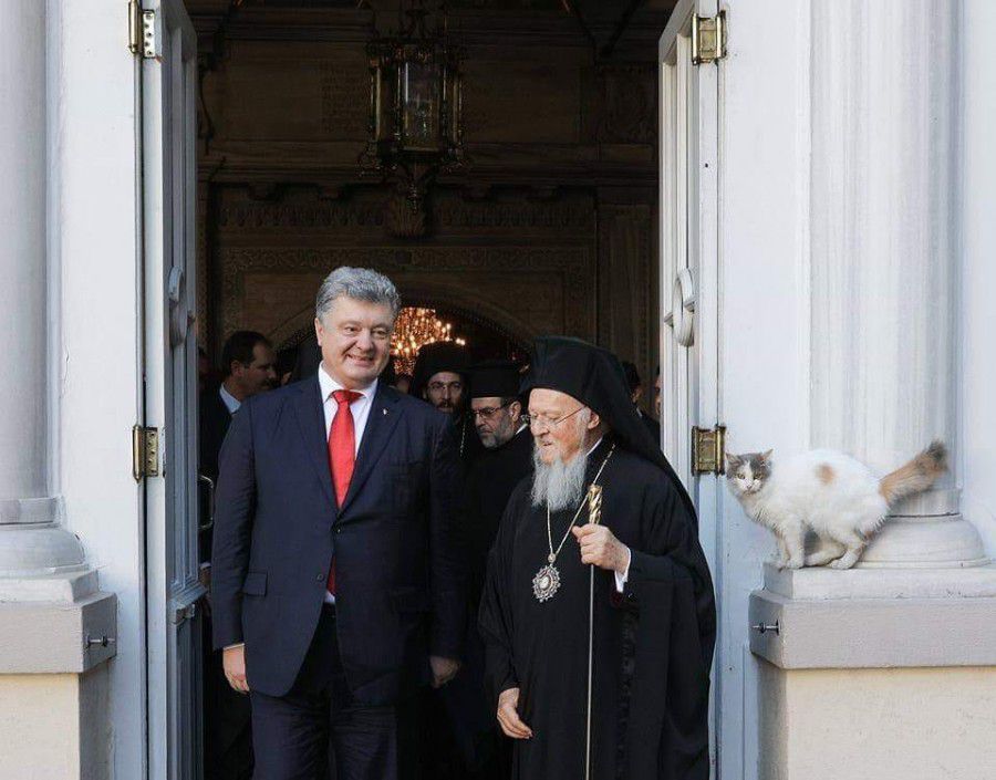 Патріарх Варфоломій подякував за рішення про передачу Андріївської церкви Вселенському Патріархату для постійного предст