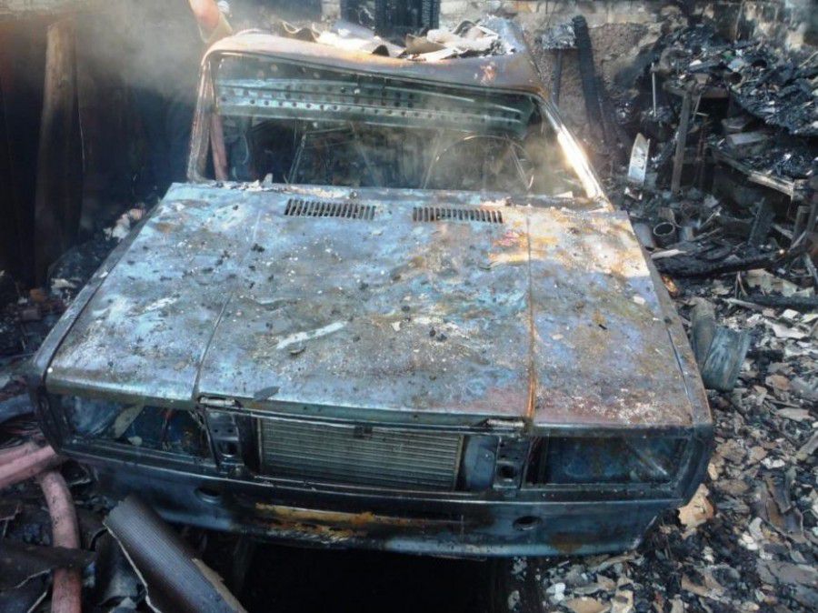 Ілюстрація. Легковий автомобіль &laquo;ВАЗ 2107&raquo; горів у приміщенні гаражу на території Калуського відділення ПАТ 