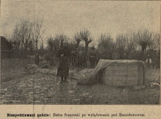 105 років тому на Вовчинецьких горах приземлилися французькі аеронавти