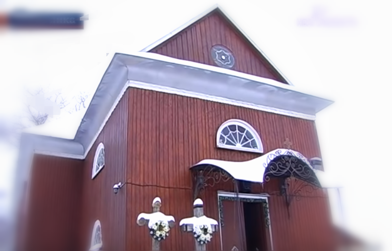 Церква святого Миколая збудована 1838 року, пам'ятка архітектури місцевого значення №780 | Фото: Скрін з відео